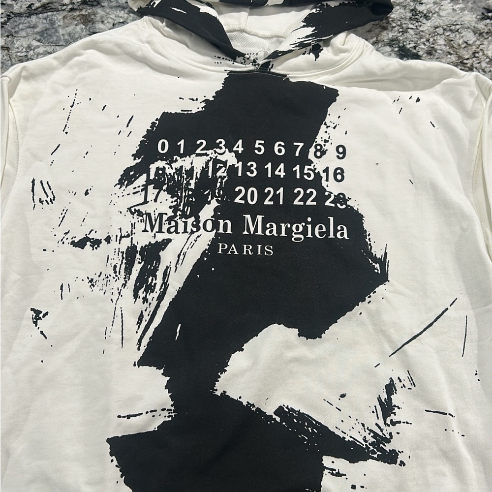 Maison Martin Margiela Black and White Sweater